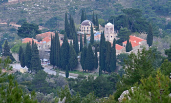 Βυζαντινό μοναστήρι νέα Μονή Χίος